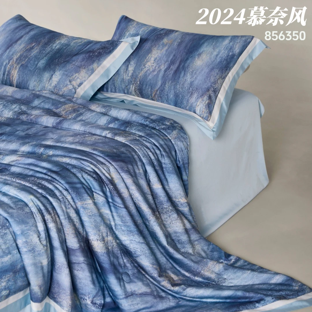 吴小胖‘优选之选’铂金慕奈【贝加尔湖】 ETRO春季秀场夏被四件套