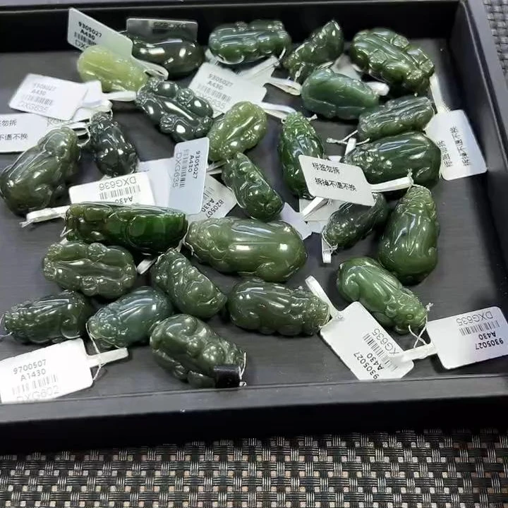 和田玉貔貅挂件 （多样性发1件）DXG602