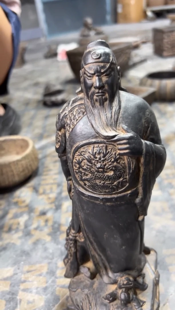 陶土【火山泥】忠义之关公