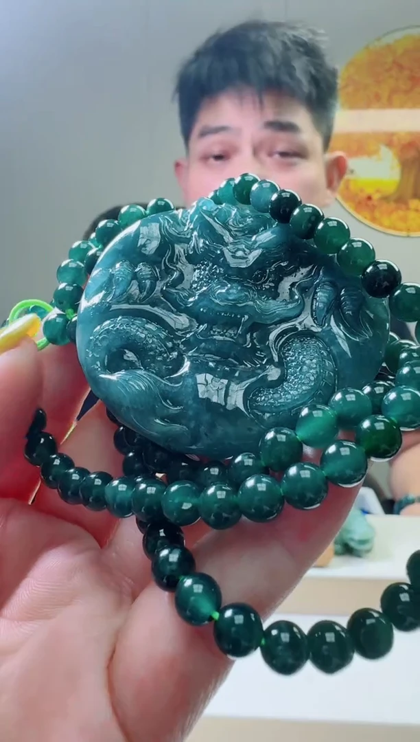 颈饰未镶嵌翡翠天然A货翡翠  多样性随机发其一