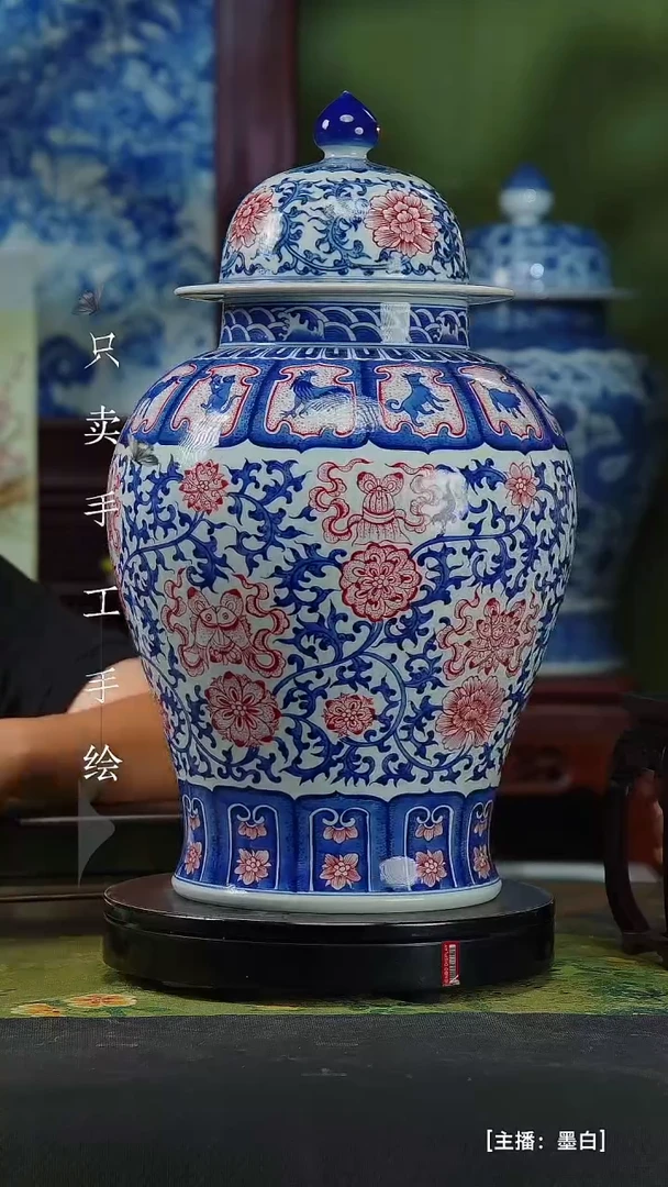 瓷片鹿**了景德镇手工手绘陶瓷