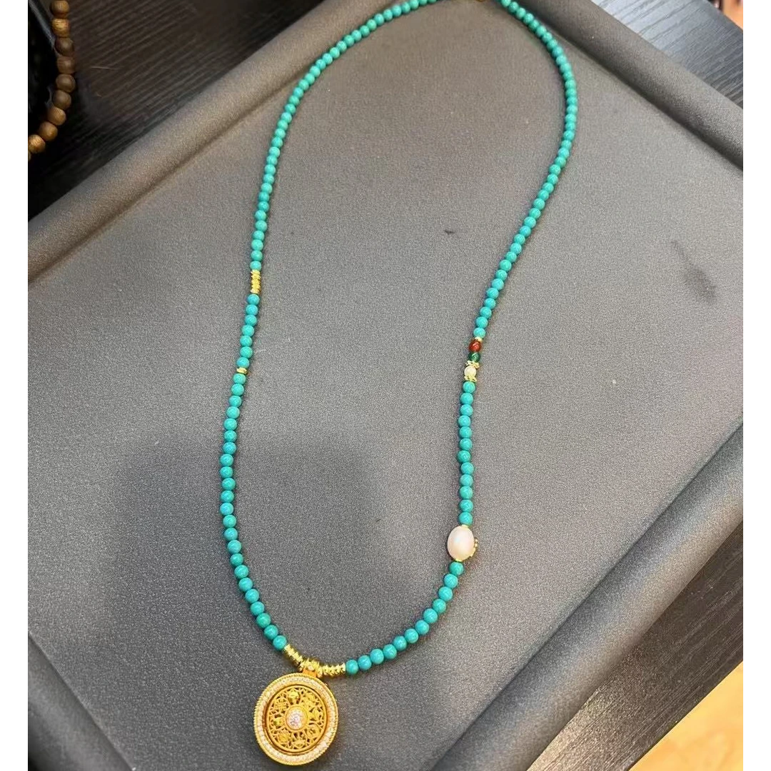 非金属亚克力项链 古法——时来运转