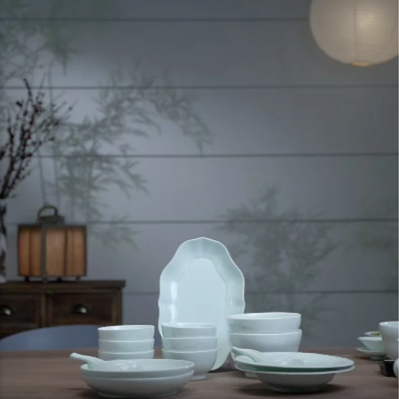 【福利套组】六人食青釉餐具礼盒-三平二满