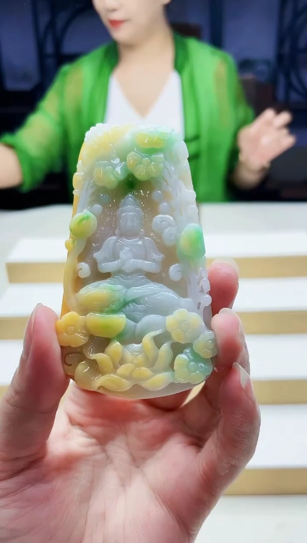 未镶嵌定制翡翠毛货09100336