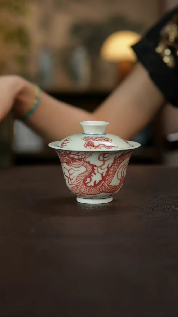 杯景德镇陶瓷杯碗柴烧多人