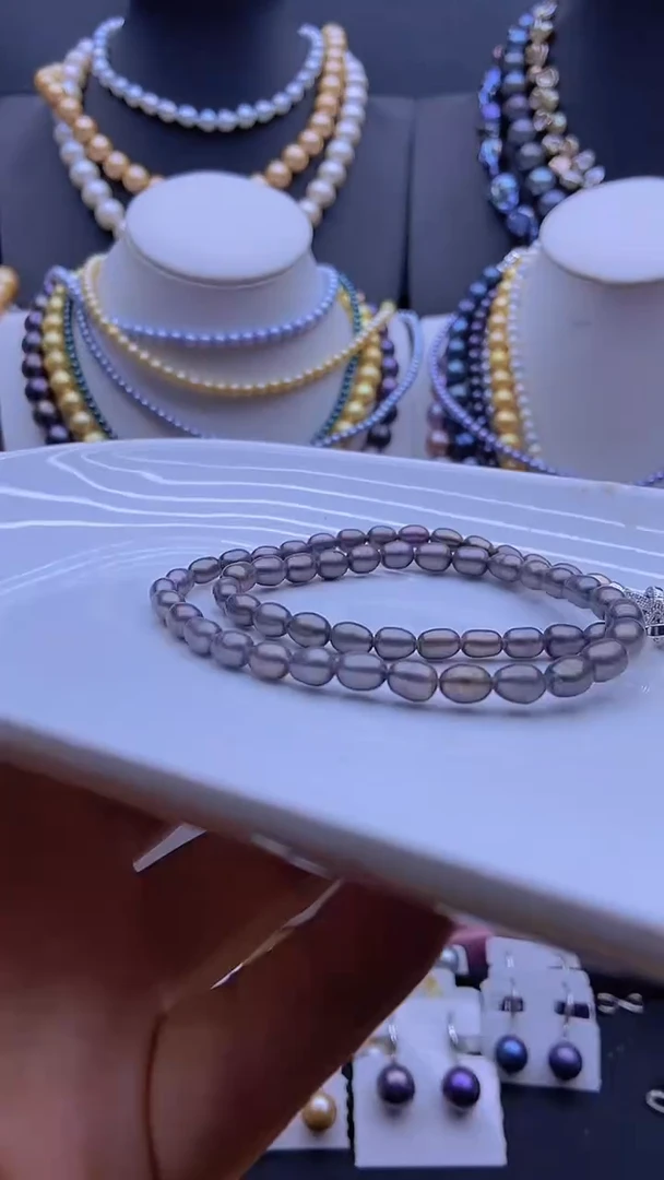 淡水珍珠未镶嵌颈饰1