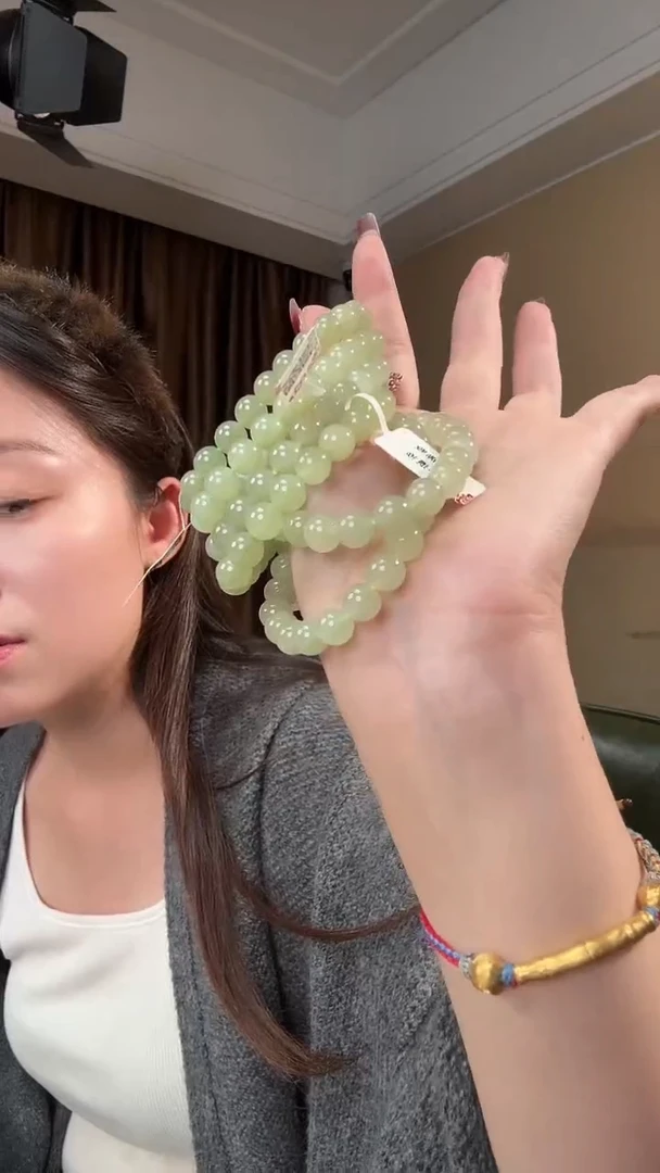 未镶嵌手串和田玉天然和田玉手串@@SS25120206-晴