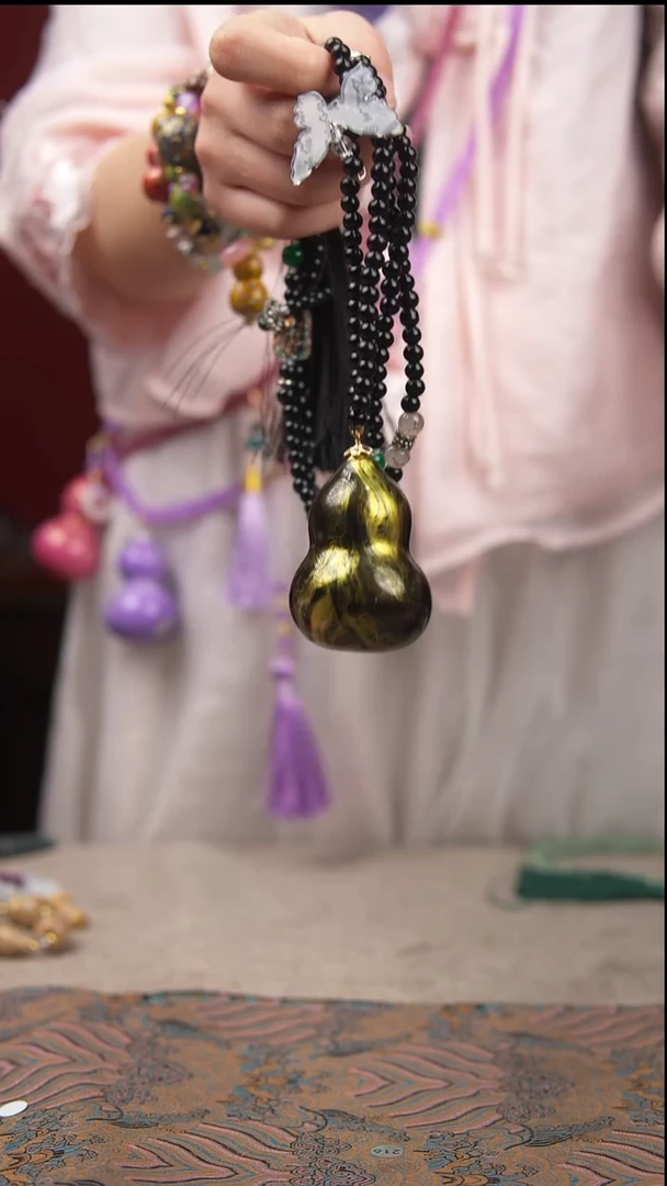 257玖澄文创漆艺葫芦国风配饰葫芦系列