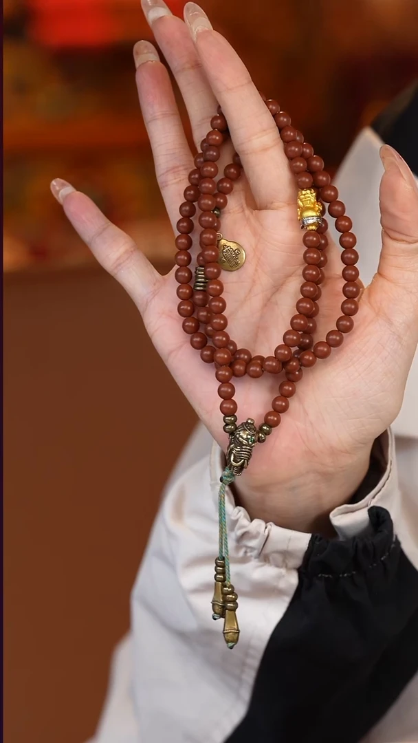 紫砂Y401-紫砂圆珠108多圈多样性发一