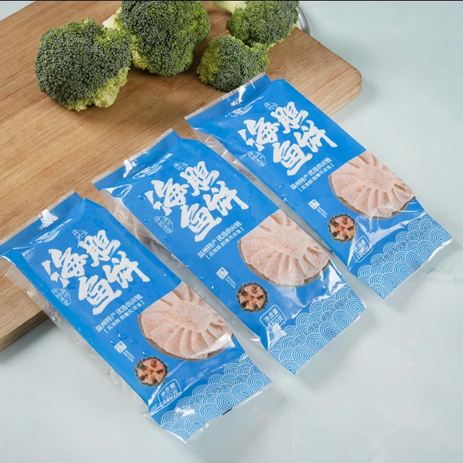海胆鱼饼+干贝鱼饼 温州特产酒店御用深海优选鮸鱼饼鲜美营养