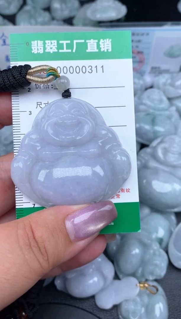 翡翠未镶嵌颈饰缅甸天然A货翡翠0311
