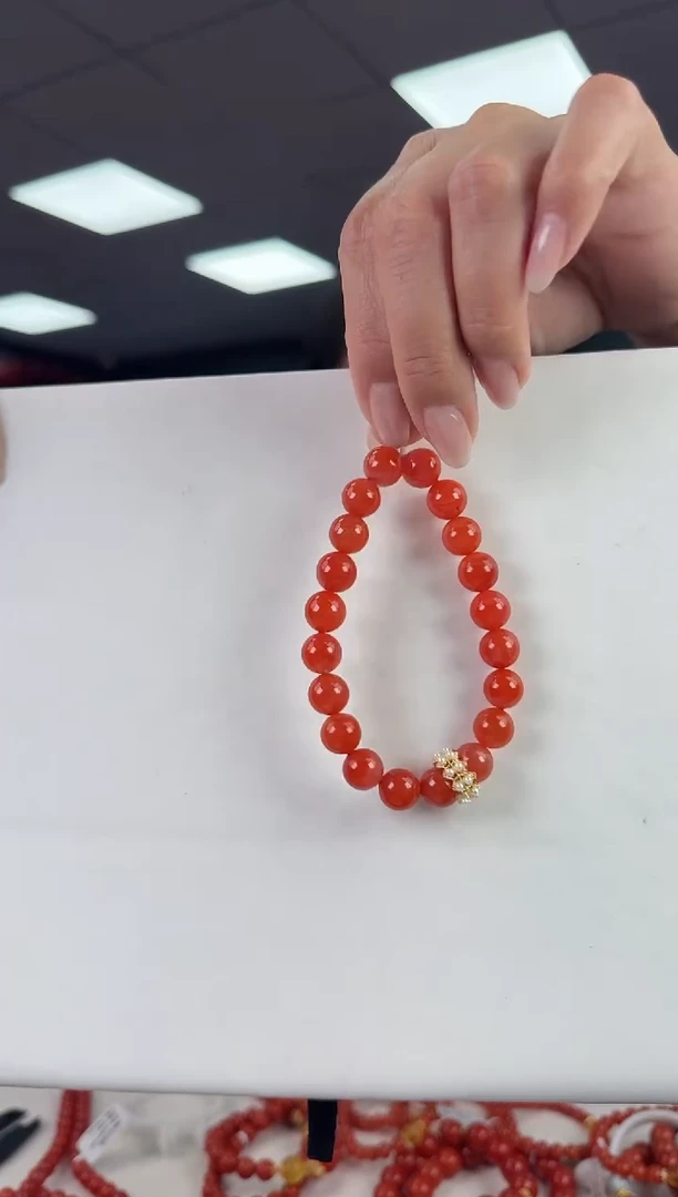 未镶嵌珠串南红玛瑙多样发其一/10/09809720399