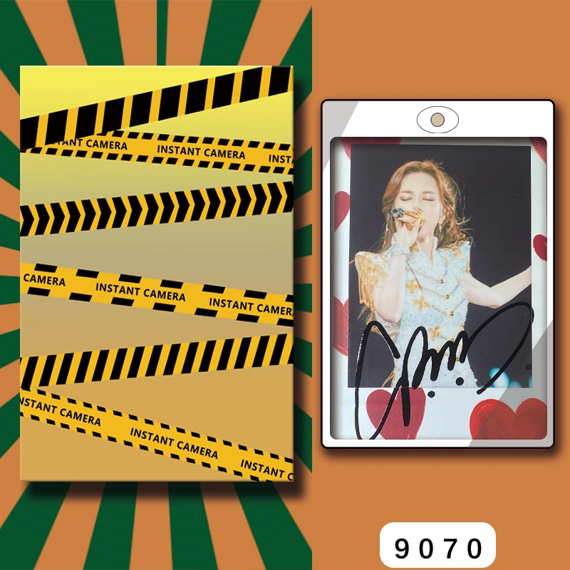 D9070【邓紫棋】 正品拍立得照片  爱心