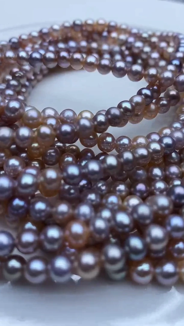 项链未镶嵌淡水珍珠项链多样性发其一