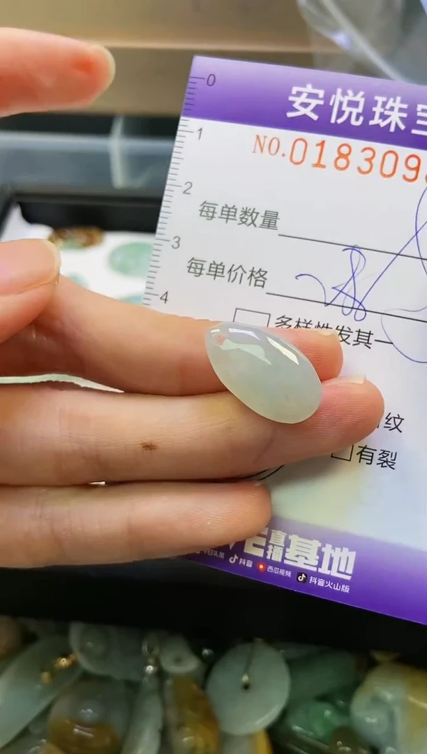 翡翠未镶嵌颈饰闪购0183098
