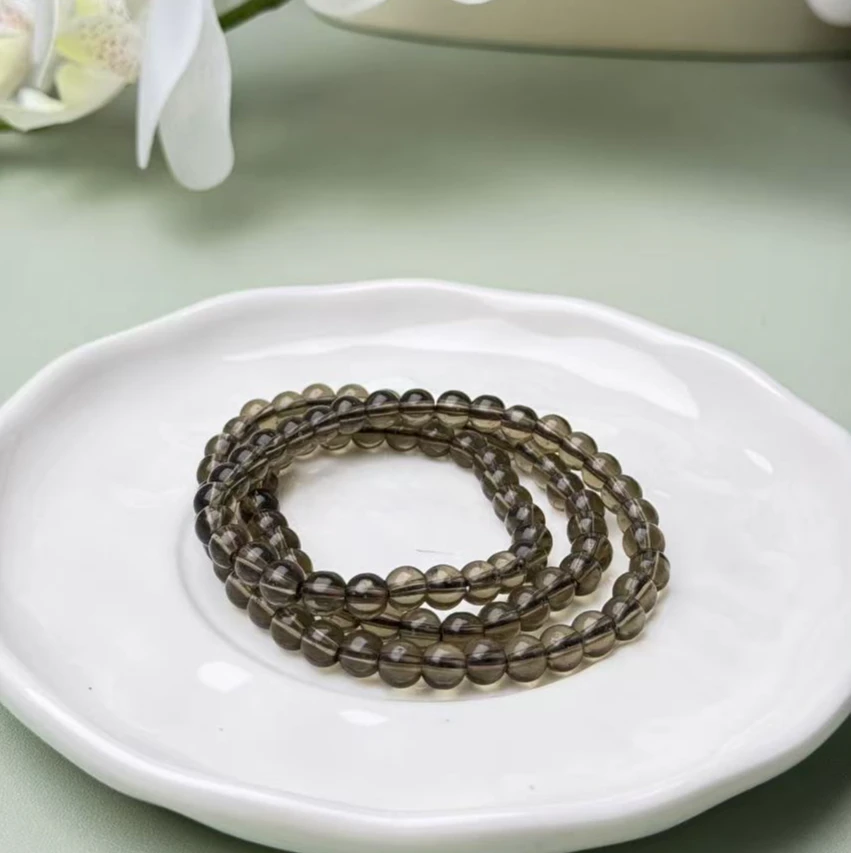 茶水晶手链（多样性发其一）a037