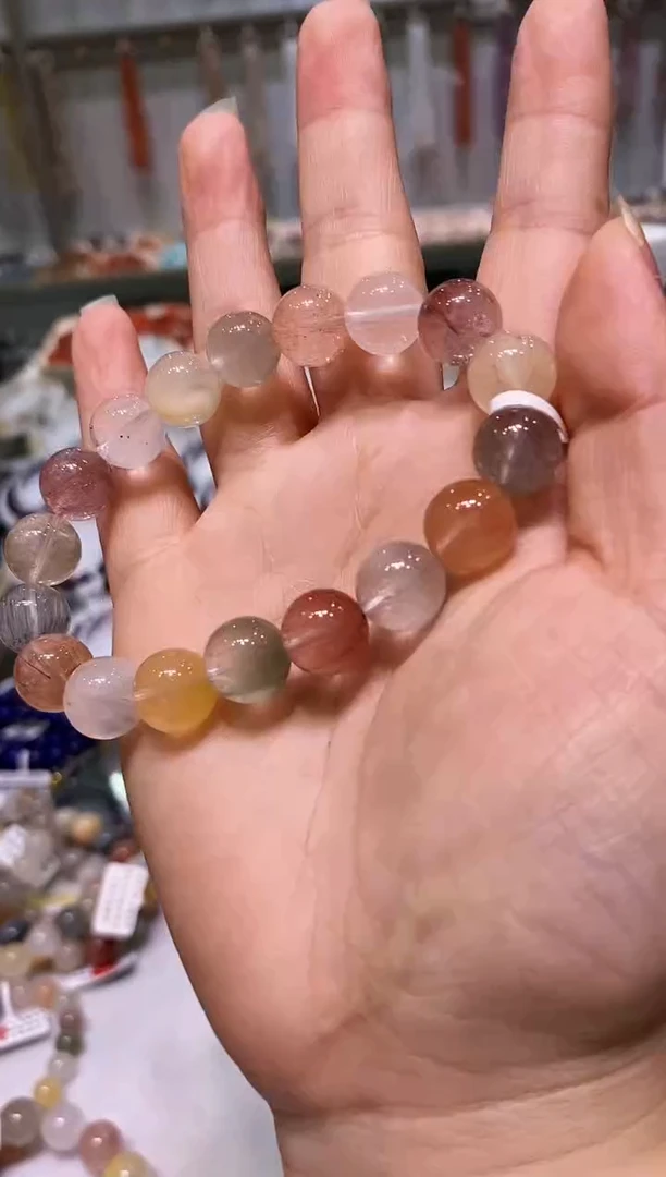 未镶嵌手链水晶多样性发其一兔毛11+