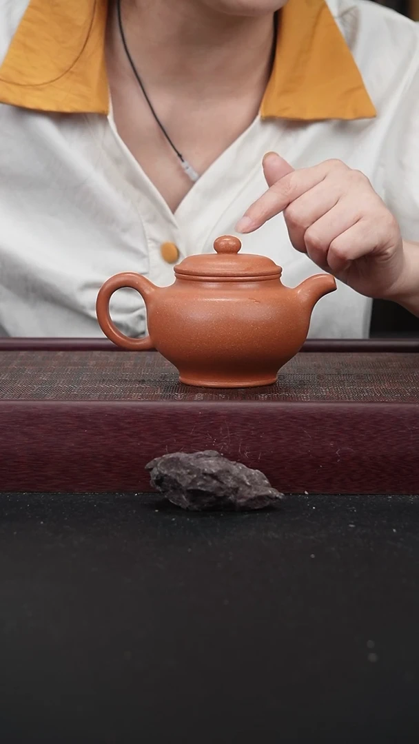 茶壶紫砂金砂段掇只