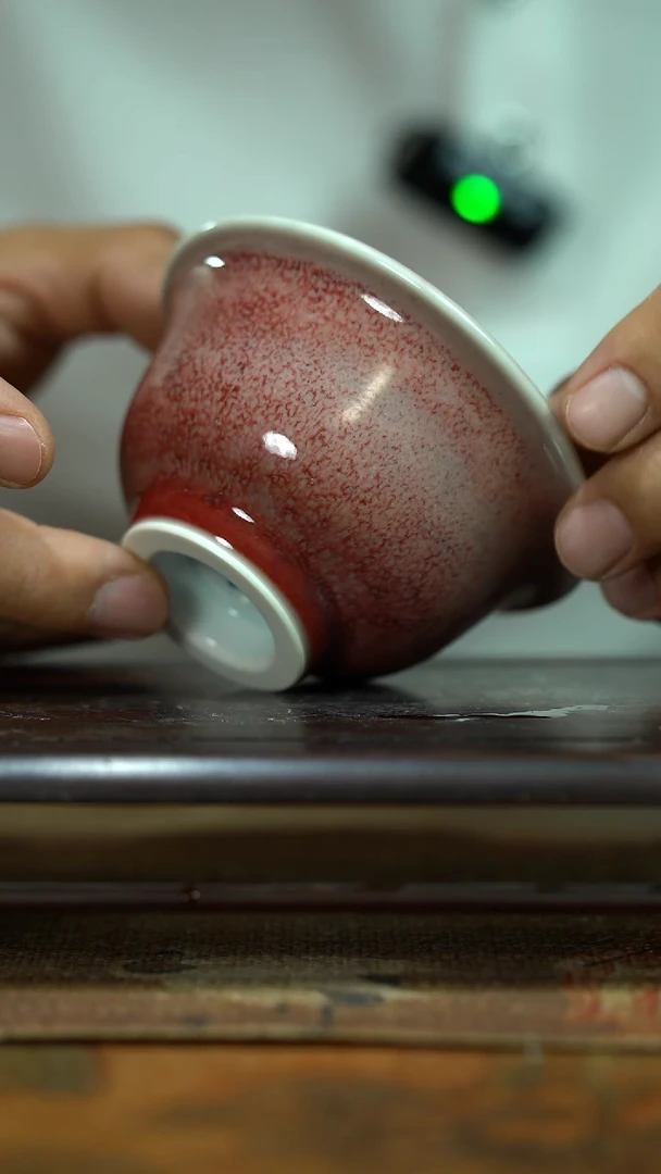 瓷片压手杯景德镇上庄陶瓷上庄陶瓷