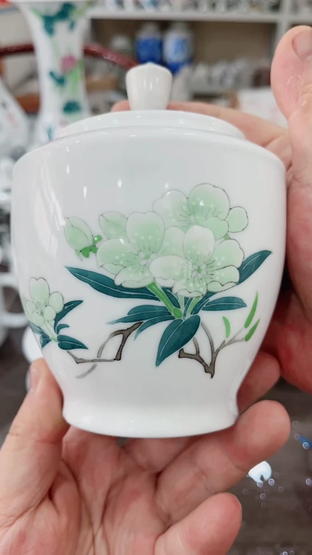 微瑕湖南醴陵釉下五彩陶瓷