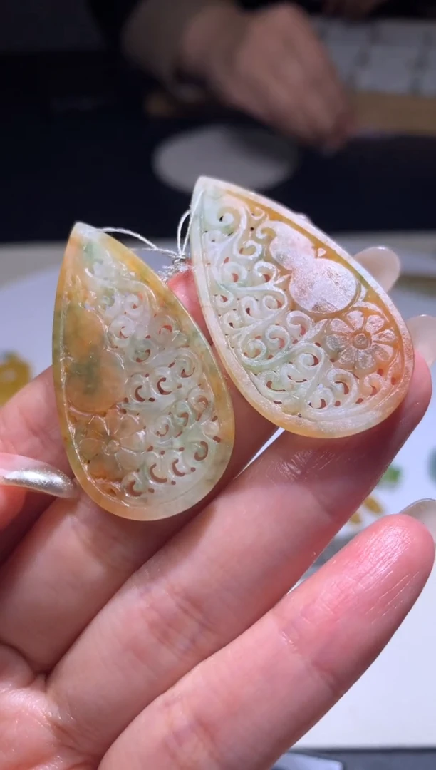 未镶嵌定制翡翠毛货