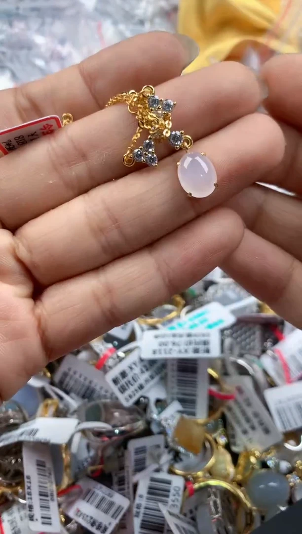 银S925镶嵌戒指翡翠101010----2