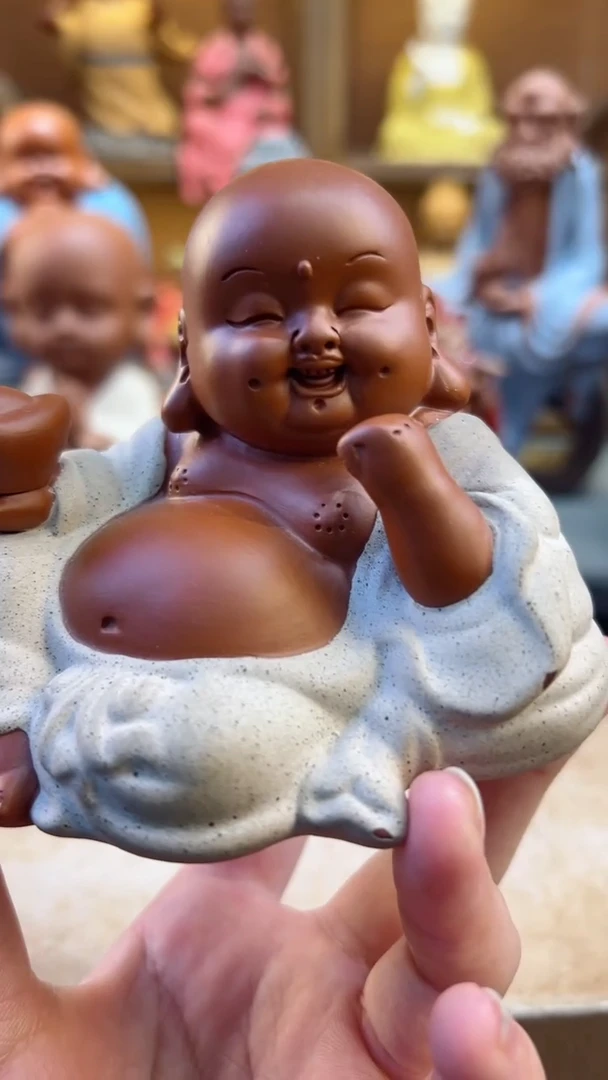 紫砂茶宠器闵茶宠摆件