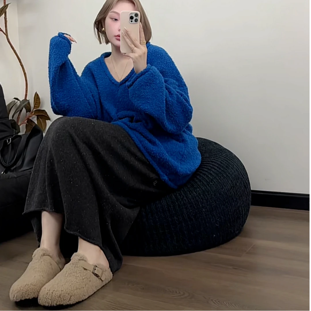 【瘦瘦】璀璨银河-杂色直筒半身裙女包臀针织长裙宽松气质款S0866