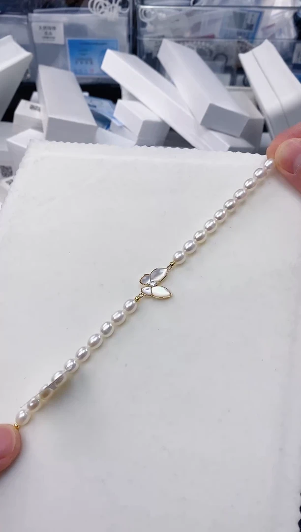 未镶嵌耳饰淡水珍珠SL1017