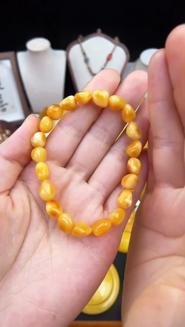 琥珀未镶嵌珠宝奇石柒月