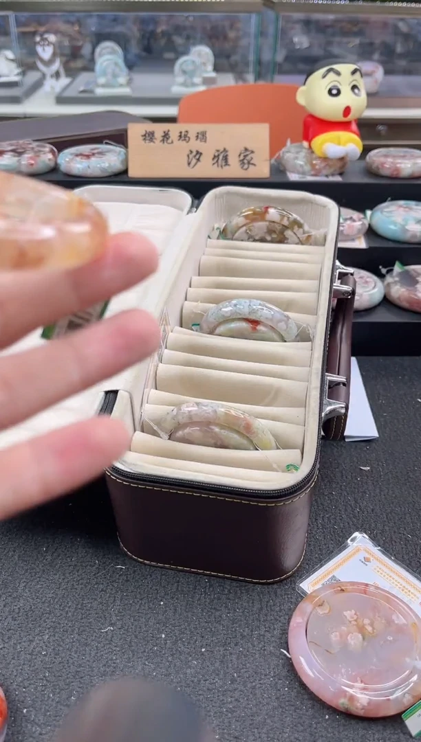 未镶嵌手镯石英质玉尘*丷圈口（赠品镯心）