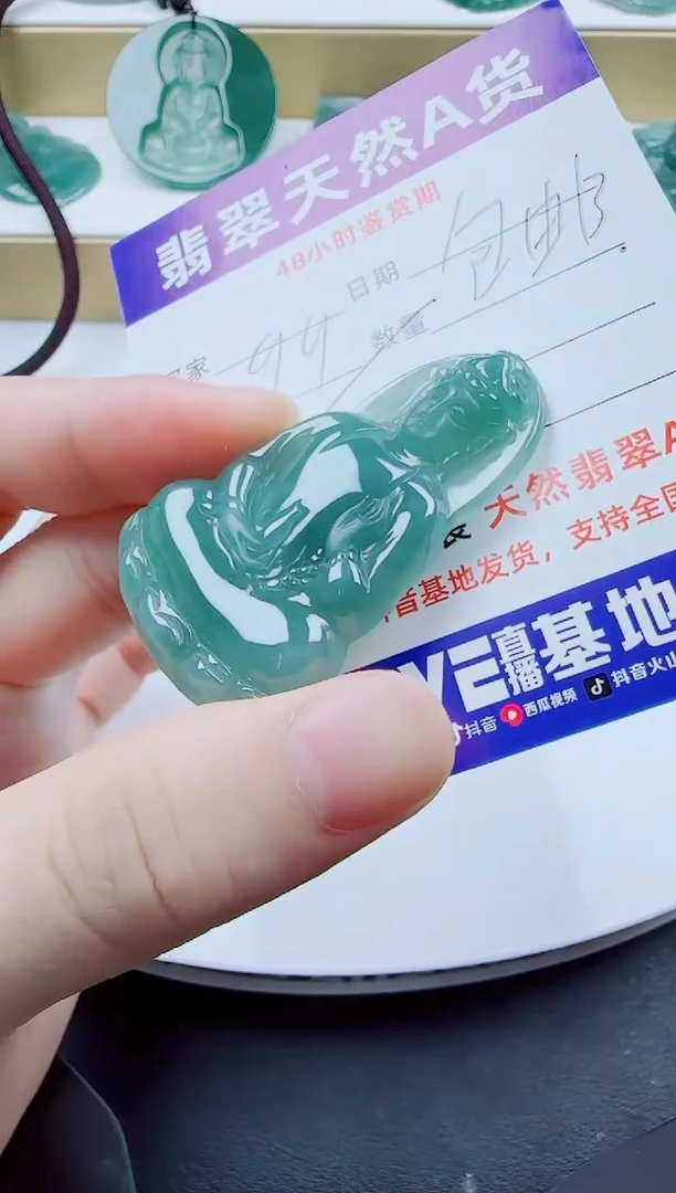 颈饰未镶嵌翡翠素衣多样性发其一
