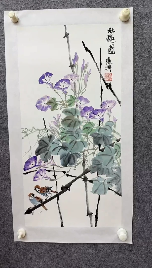 国画ST-LFX老师绘画作品