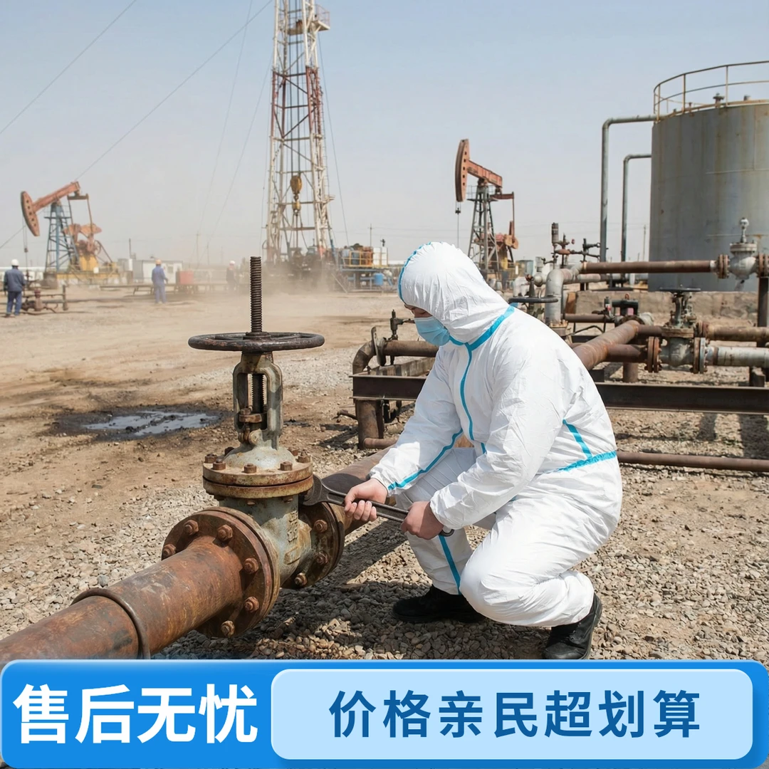 一次性养殖防护服畜牧全身连体带帽防水防油防尘油田尾货独立包装