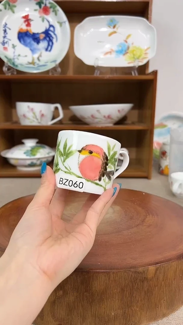 碗景德镇手工手绘陶瓷