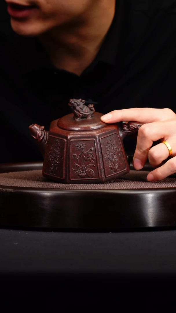 茶壶紫砂方器