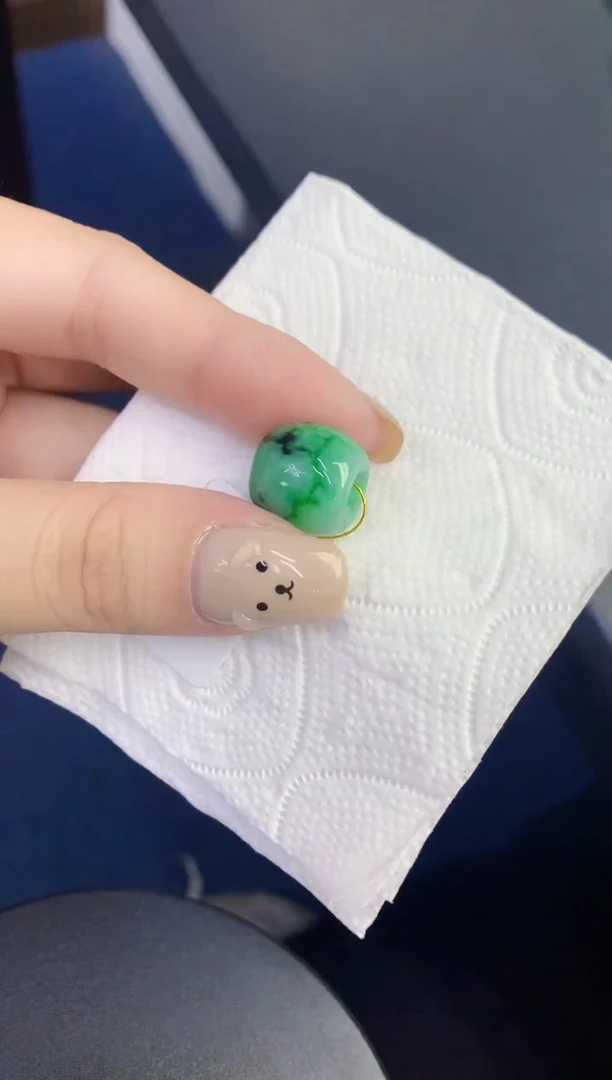 颈饰未镶嵌翡翠缅甸天然翡翠A货