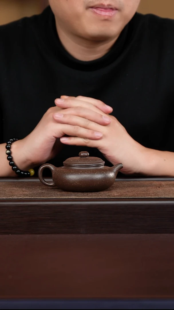 茶壶紫砂16矮仿古壶