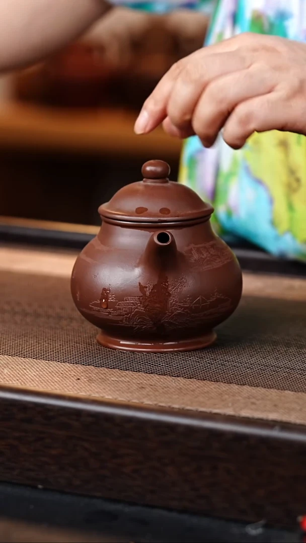 茶杯紫砂原矿紫砂壶