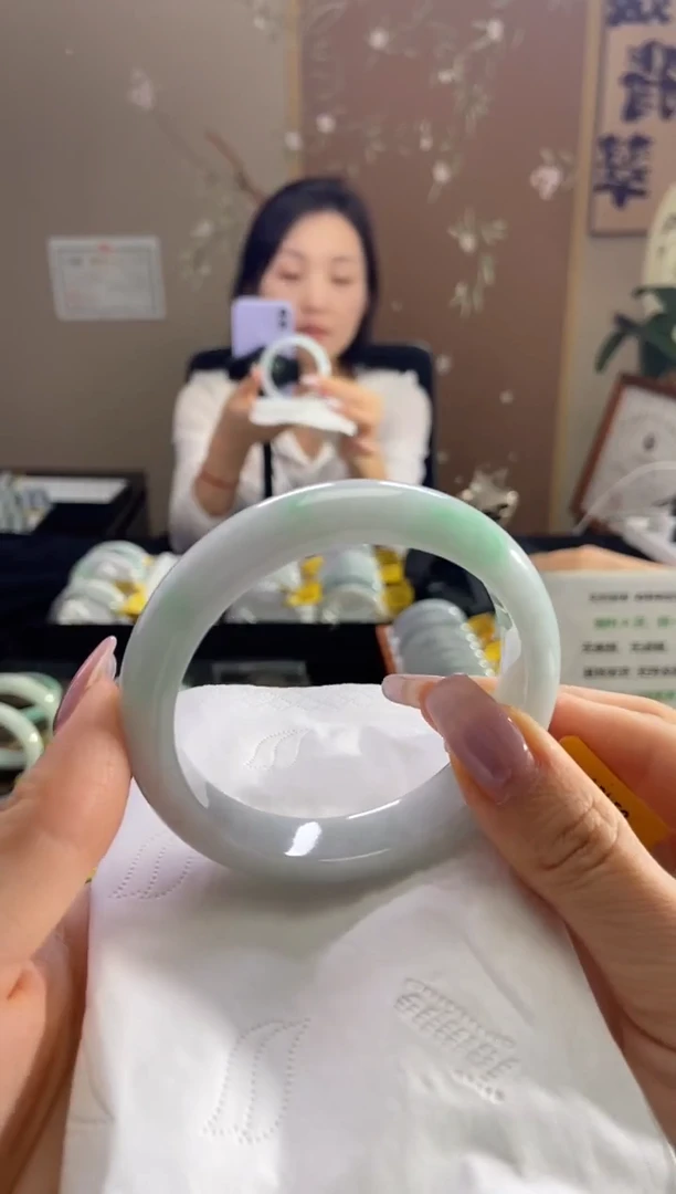 未镶嵌手镯翡翠59.1圈口t