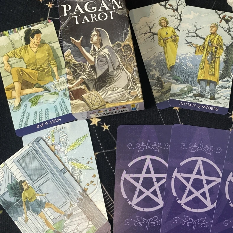 进口正版【Pagan Tarot】塔罗牌桌游卡牌