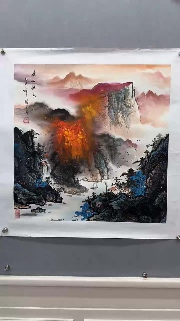 国画黄保增国画作品