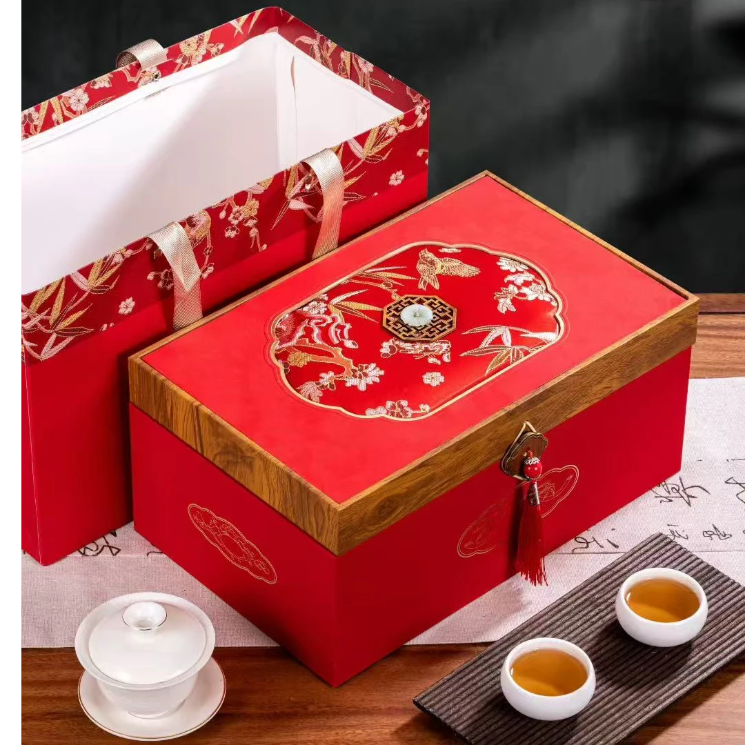 云锦-浓香型金骏眉红茶新茶武夷红茶小罐装茶叶礼盒装