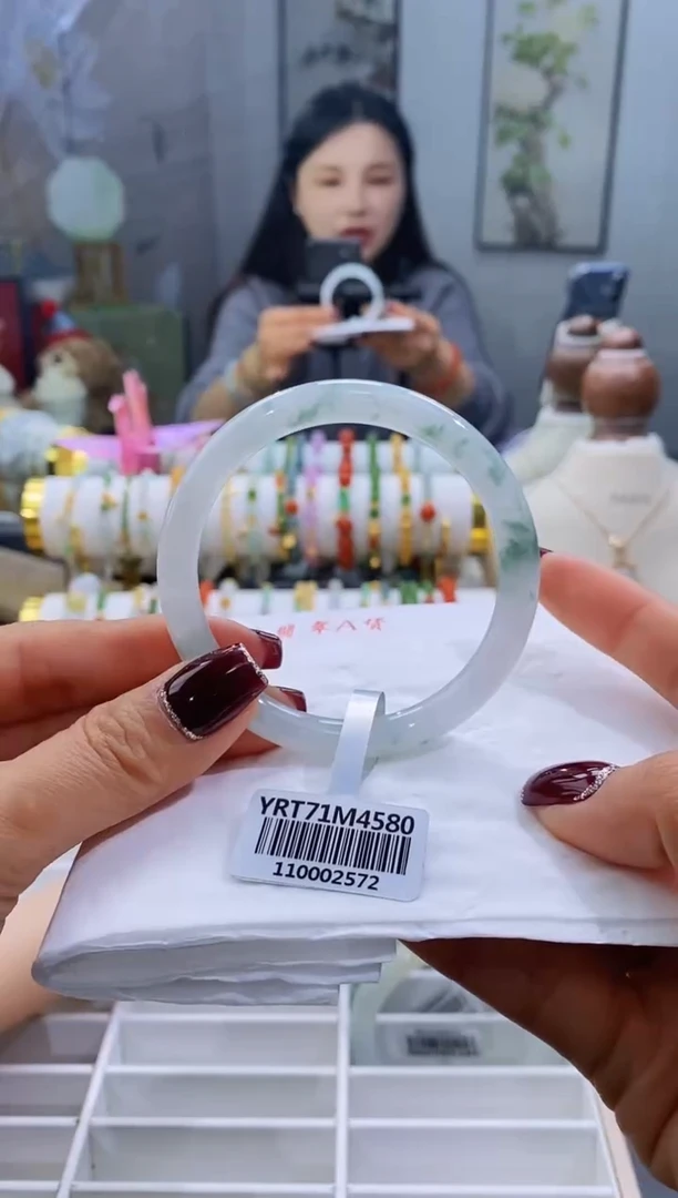 未镶嵌手镯翡翠116号圆条55.4/7.1*7.1