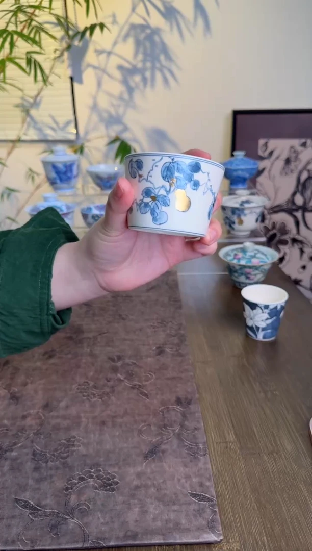 【闪购商品】景德镇手绘茶杯茶杯