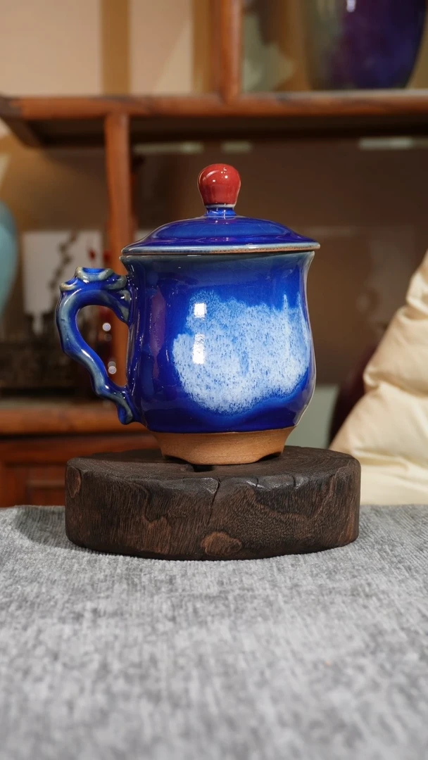 茶盏沧**珠传奇钧窑主人杯