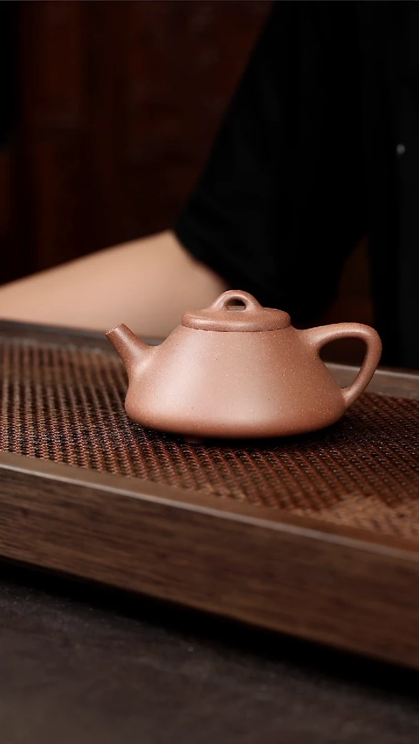 茶壶紫砂桃花泥大子冶