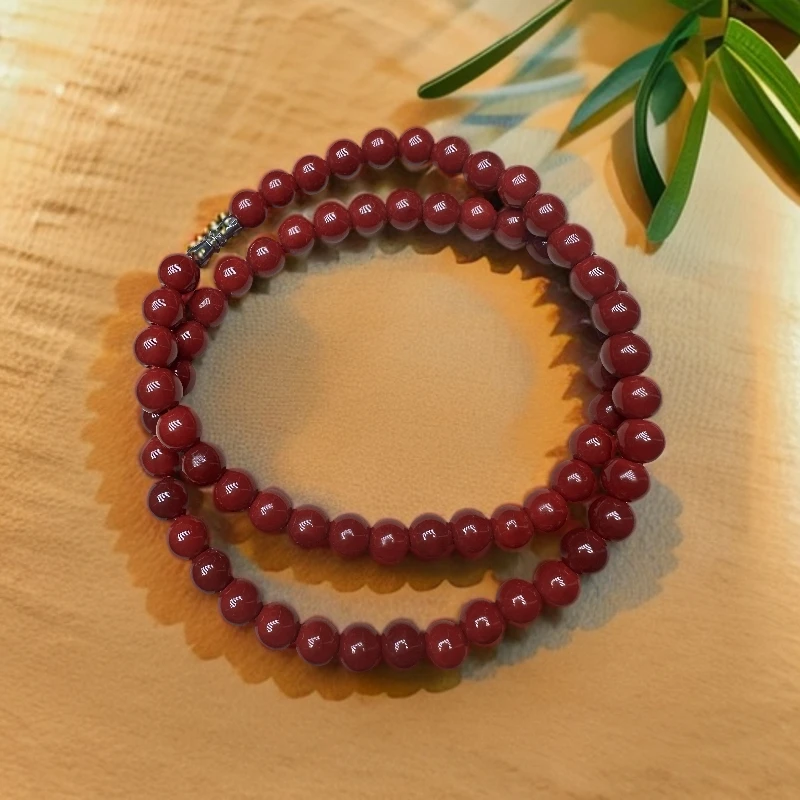 收藏级-气质精致复古4018项链毛衣链送妈妈链本命年护身符佛珠