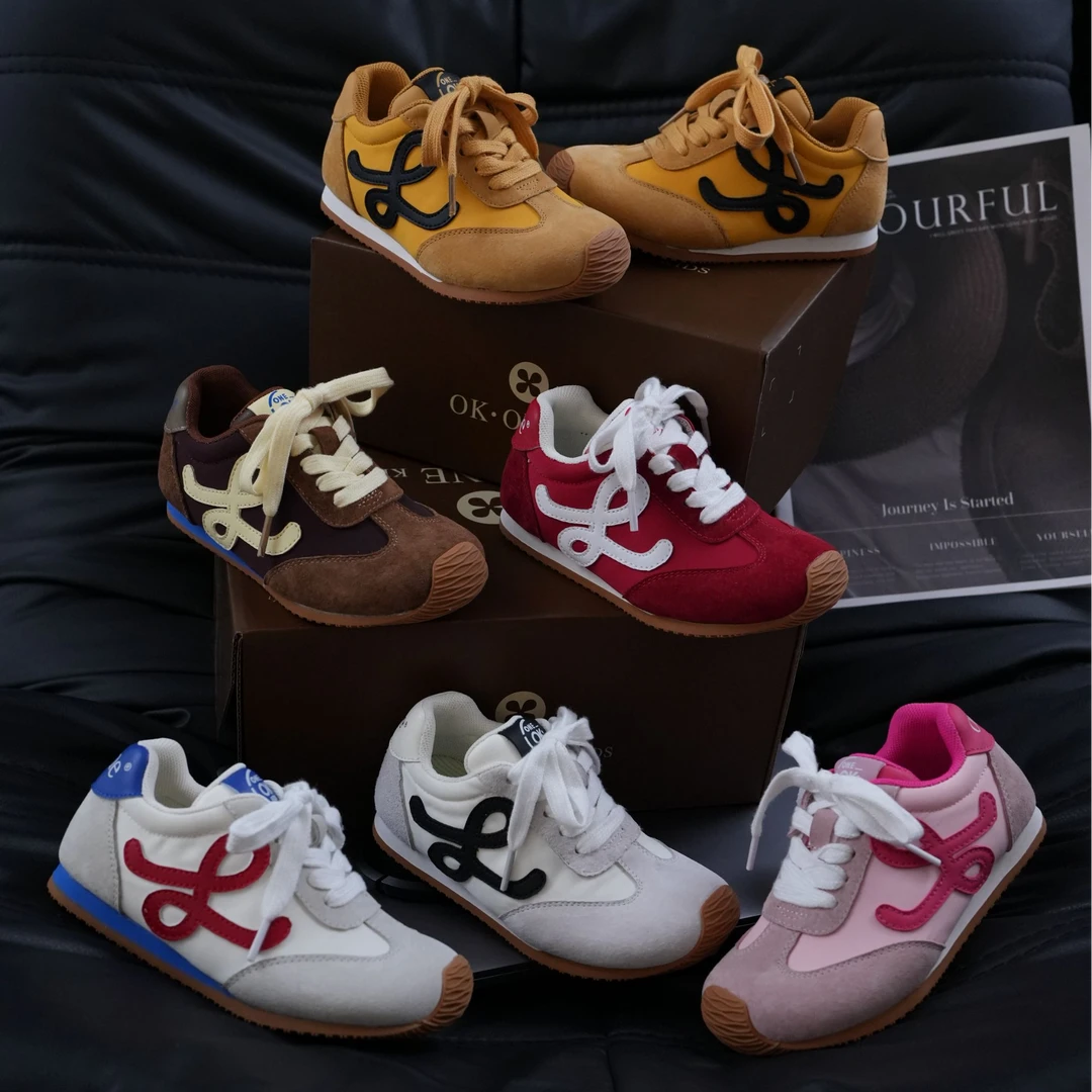 2025新儿童夏季新款运动鞋潮牌爆款男女童阿甘鞋德训鞋防滑跑步鞋