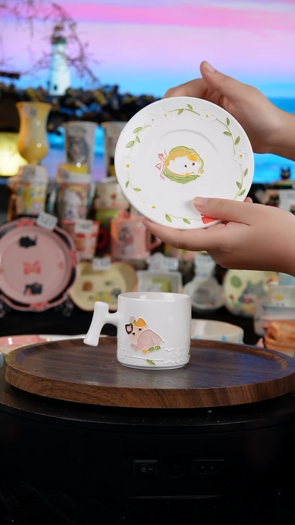 陶瓷便携款景德镇手工手绘陶瓷